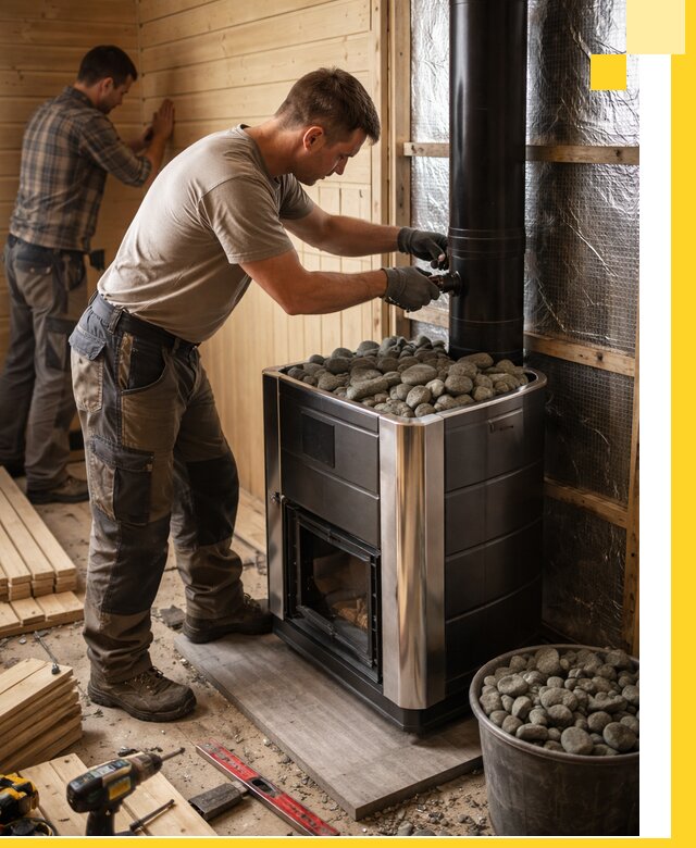 Проектирование и строительство парилок для бани в Междуреченске под ключ