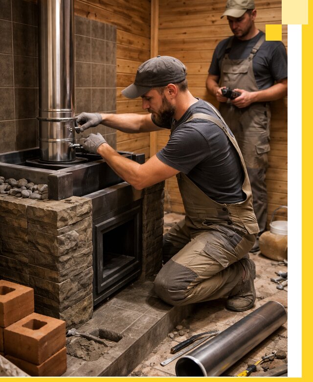 Изготовление и установка банных печей под ключ в Междуреченске