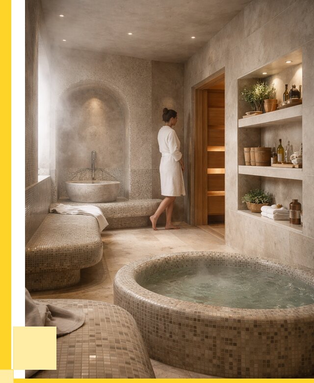 Строительство бани с хамамом в Междуреченске от 757875 р. | ЭриданМжд