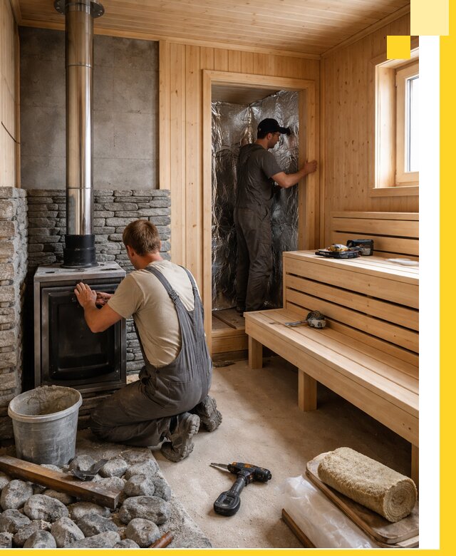 Строительство и изготовление бань под ключ в Междуреченске