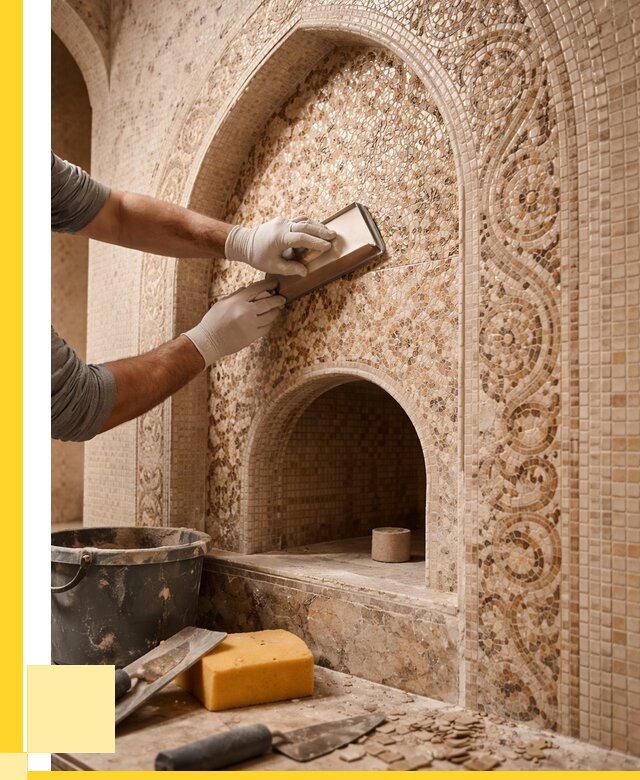 Мозаика для хамама в Междуреченске под ключ от 5053 р. | ЭриданМжд